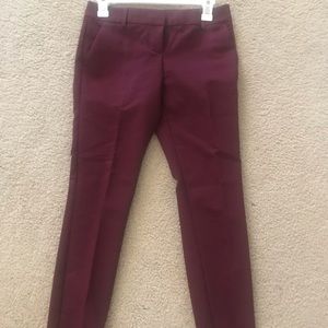 Express OO maroon dress pant